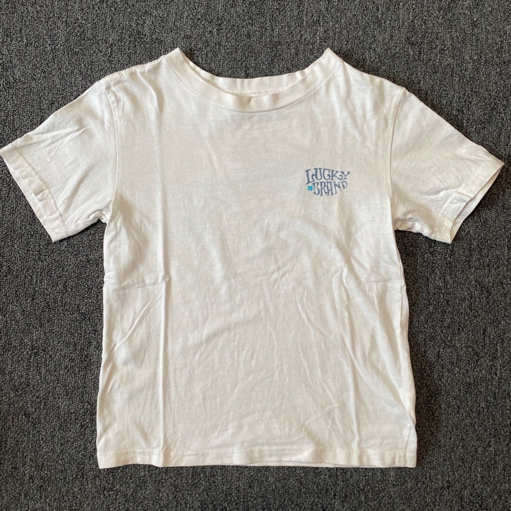 Lucky Brand Kids White Tee